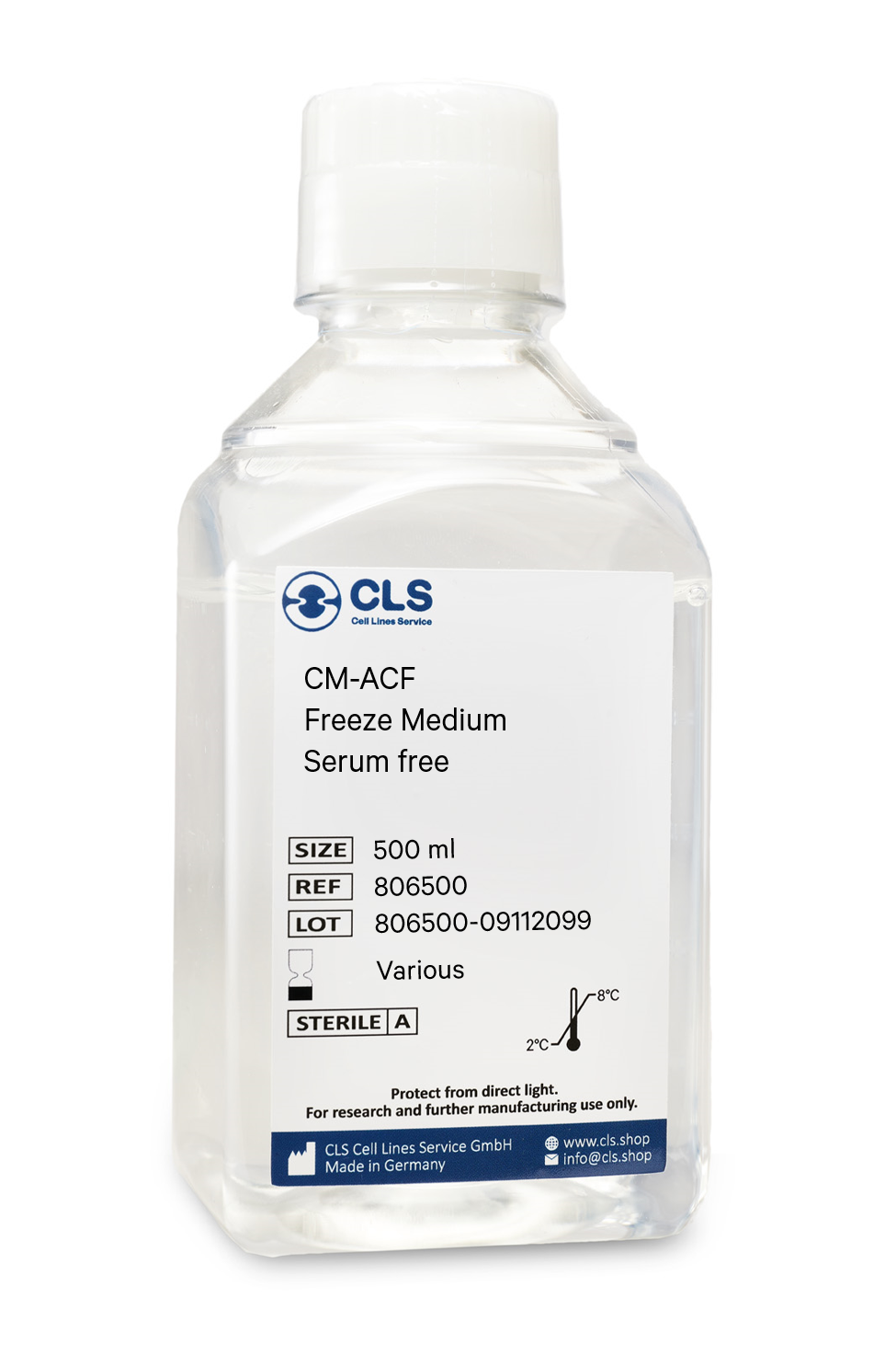 Einfriermedium CM-ACF, serumfrei